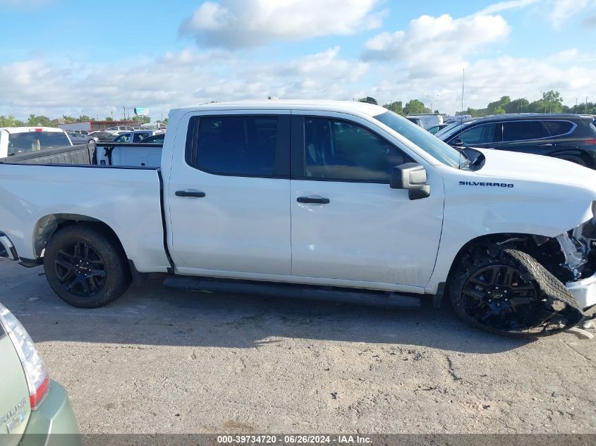 2022 Chevrolet Silverado C1500 Custom VIN: 3GCPABEK6NG503150 Lot: 39734720