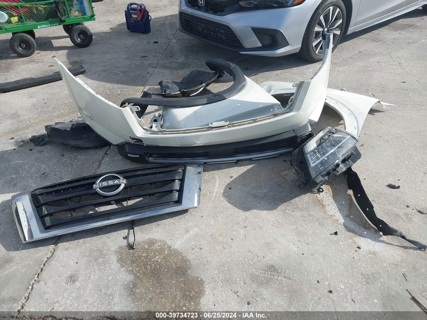 2022 Nissan Pathfinder Sl VIN: 5N1DR3CBXNC253737 Lot: 39734723