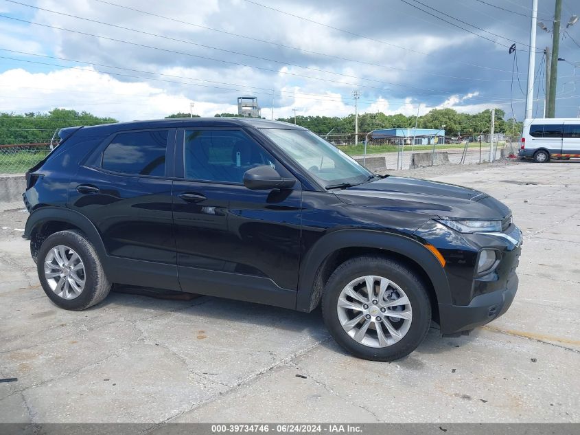 2022 Chevrolet Trailblazer Fwd Ls VIN: KL79MMS24NB094278 Lot: 39734746