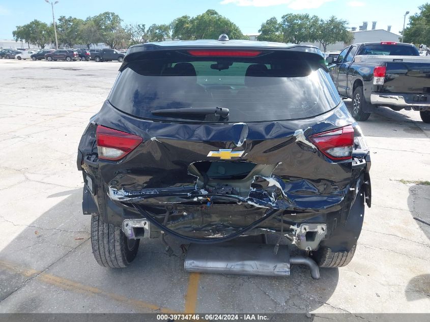 2022 Chevrolet Trailblazer Fwd Ls VIN: KL79MMS24NB094278 Lot: 39734746