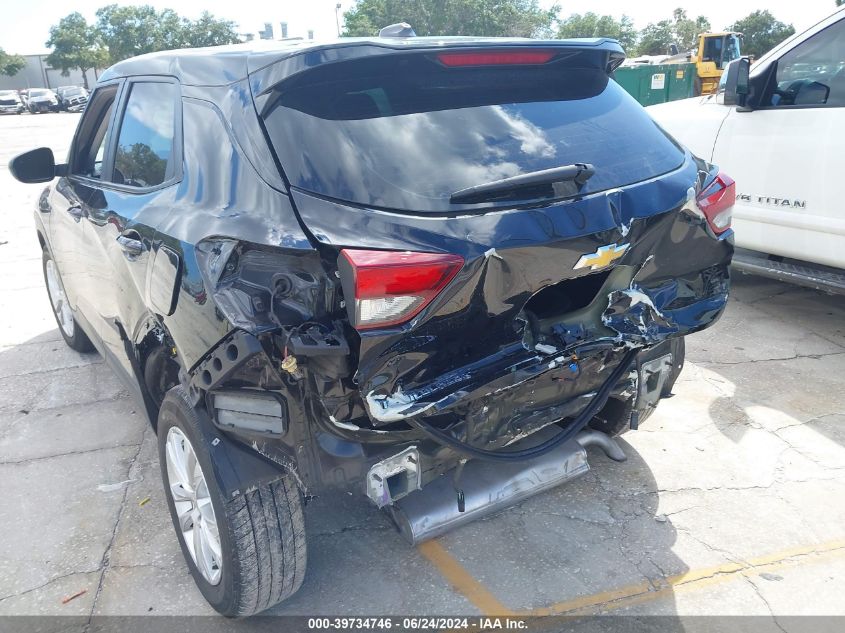 2022 Chevrolet Trailblazer Fwd Ls VIN: KL79MMS24NB094278 Lot: 39734746