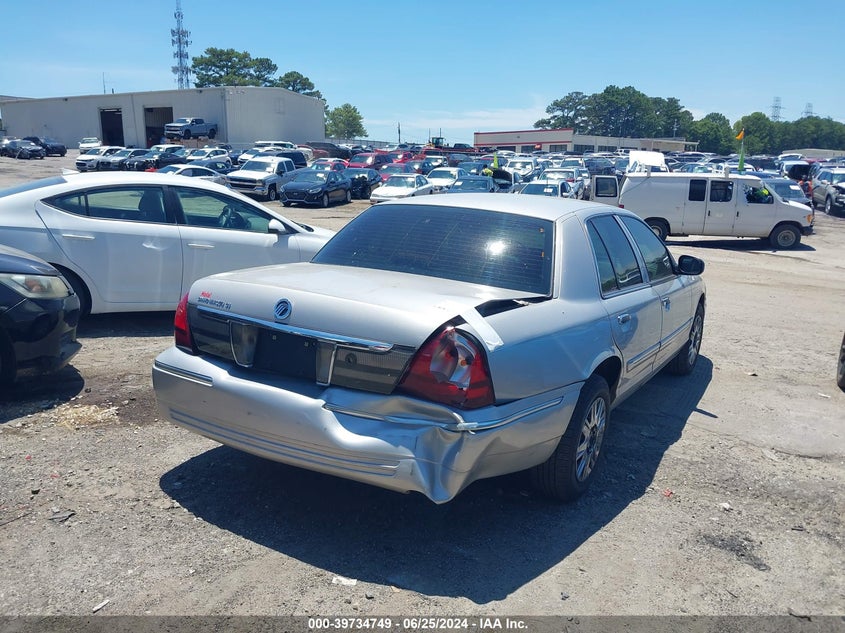 2008 Mercury Grand Marquis Gs VIN: 2MEFM74V68X600532 Lot: 39734749