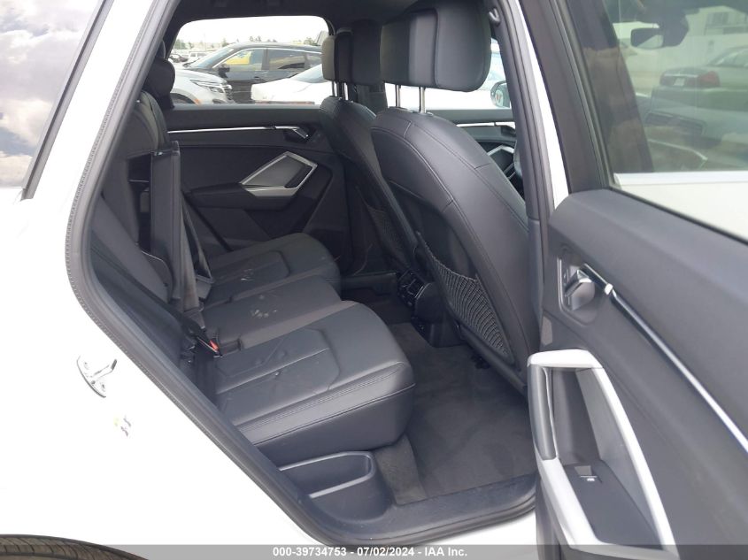 2023 Audi Q3 Premium 45 Tfsi S Line Quattro Tiptronic VIN: WA1DECF31P1092210 Lot: 39734753