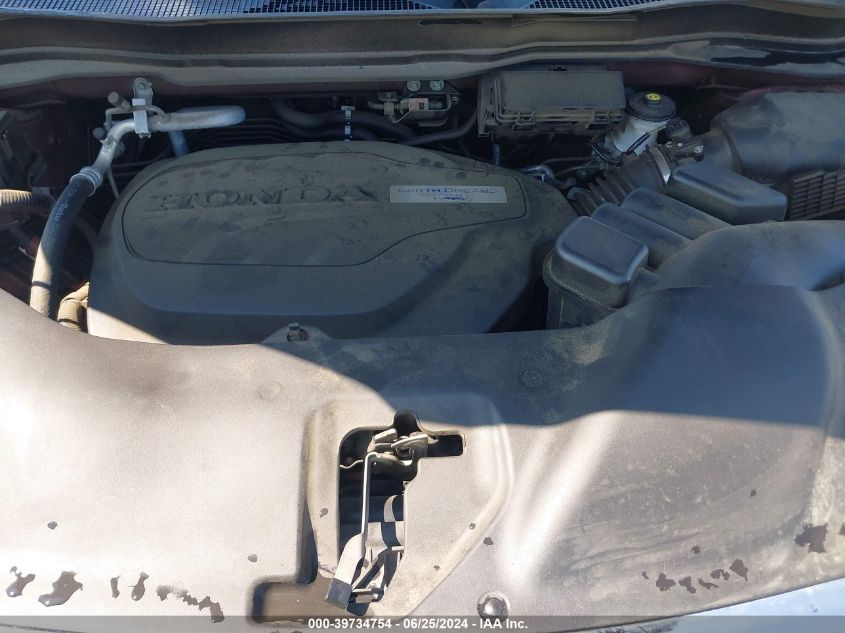 2019 Honda Pilot Ex-L VIN: 5FNYF6H40KB036593 Lot: 39734754