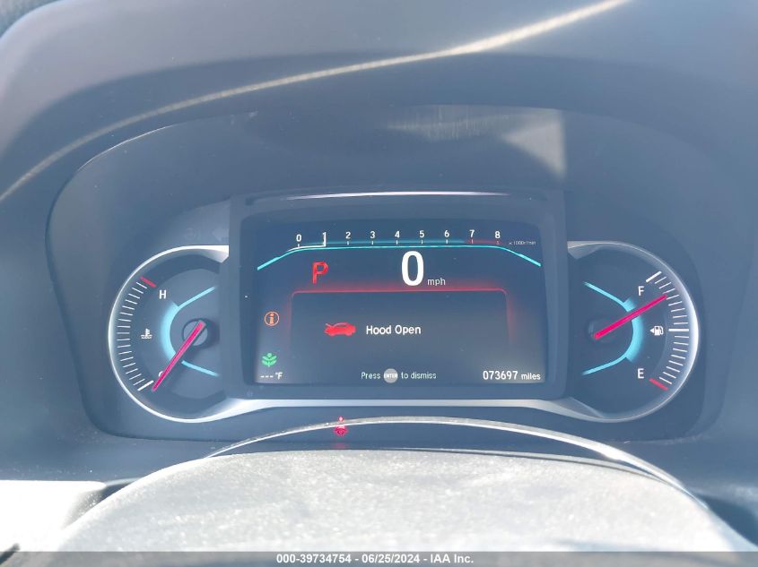 2019 Honda Pilot Ex-L VIN: 5FNYF6H40KB036593 Lot: 39734754