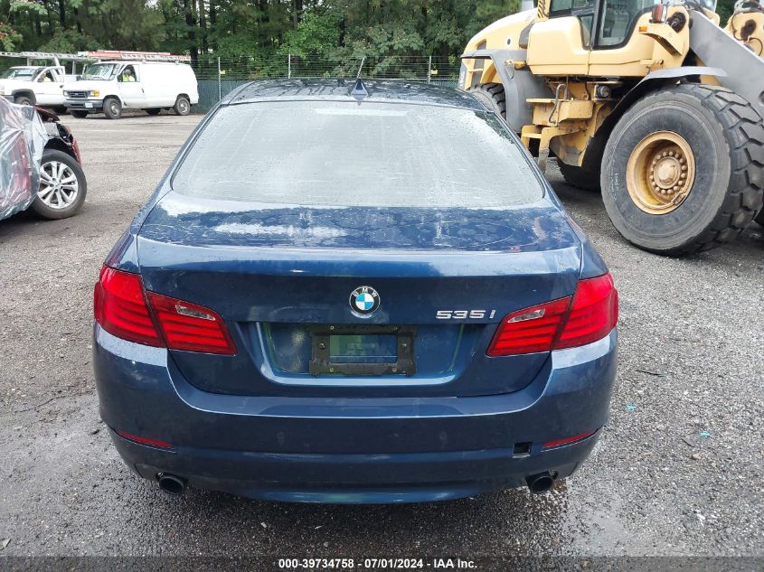 2012 BMW 535I VIN: WBAFR7C51CC808129 Lot: 39734758