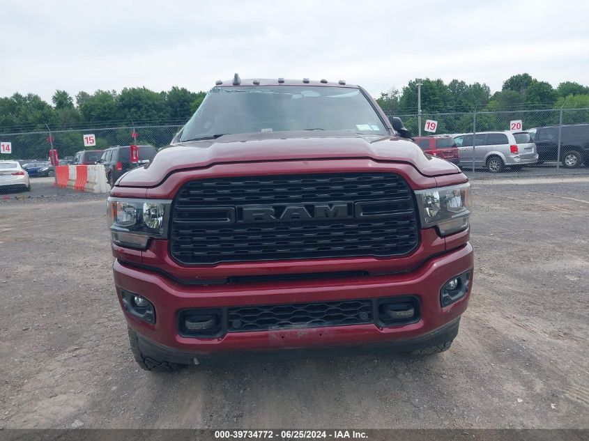 2022 Ram 2500 Big Horn Mega Cab 4X4 6'4' Box VIN: 3C6UR5ML7NG305434 Lot: 39734772