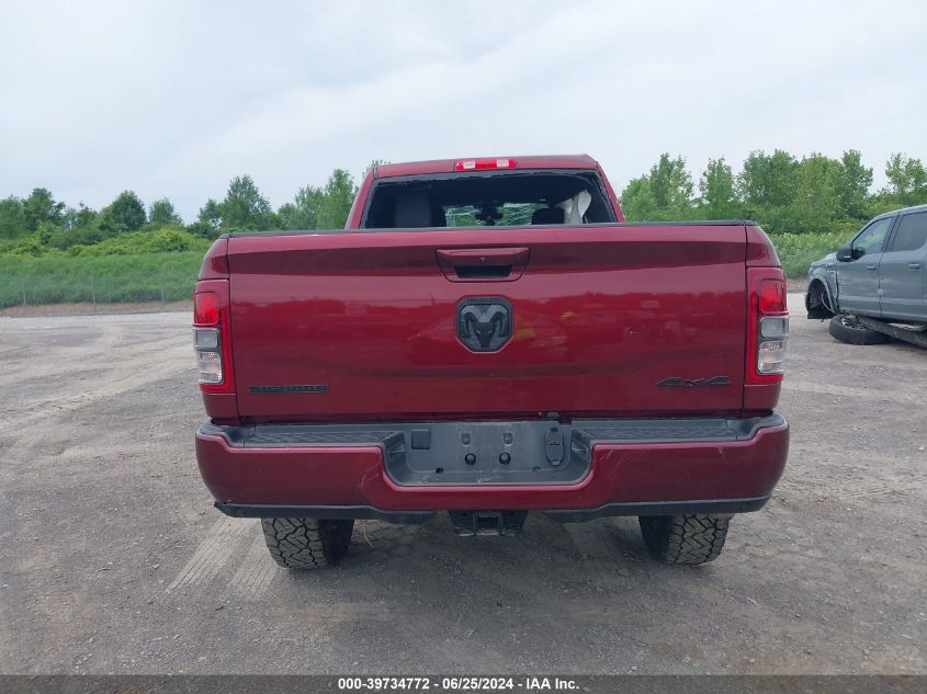 2022 Ram 2500 Big Horn Mega Cab 4X4 6'4' Box VIN: 3C6UR5ML7NG305434 Lot: 39734772