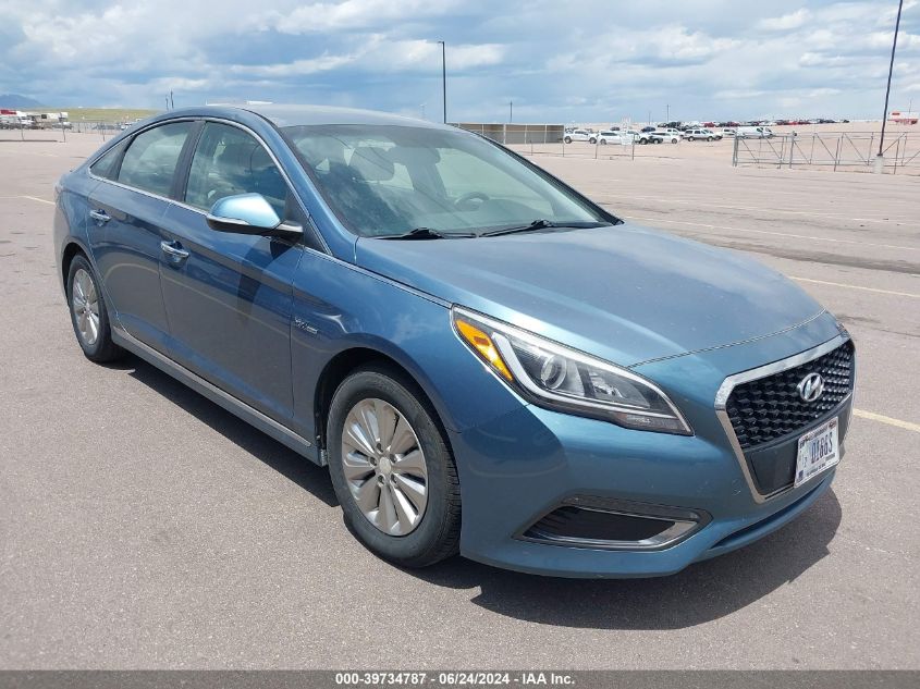 2016 Hyundai Sonata Hybrid Se VIN: KMHE24L11GA036095 Lot: 39734787