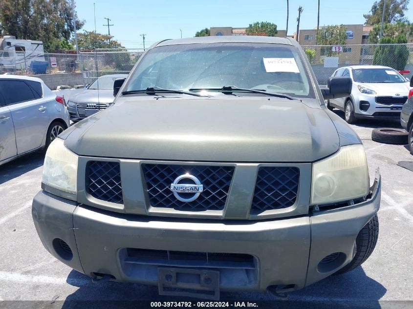 2004 Nissan Titan Xe/Se/Le VIN: 1N6AA07A04N510709 Lot: 39734792