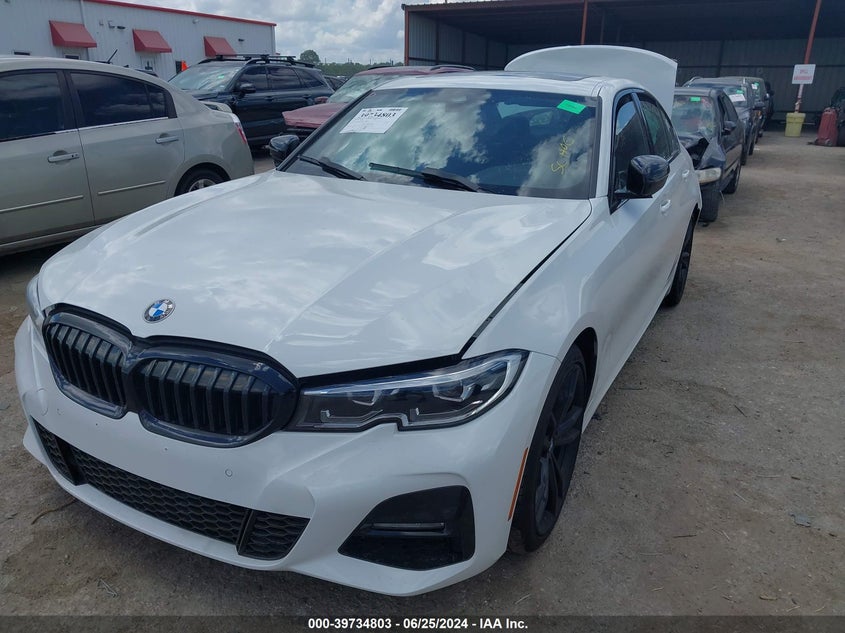 2021 BMW 330I VIN: 3MW5R1J09M8B92463 Lot: 39734803
