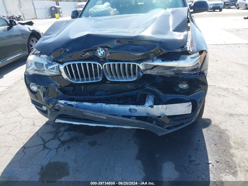 2016 BMW X3 xDrive35I VIN: 5UXWX7C57G0R16592 Lot: 39734805