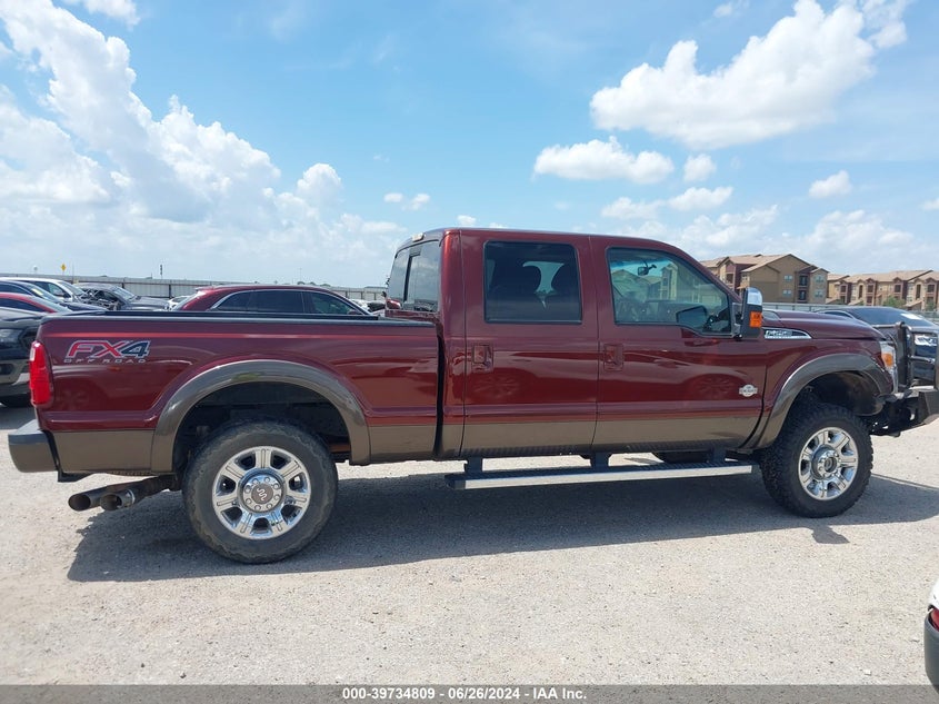 2015 Ford F-250 Lariat VIN: 1FT7W2BT8FED06472 Lot: 39734809