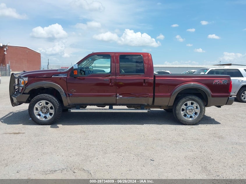 2015 Ford F-250 Lariat VIN: 1FT7W2BT8FED06472 Lot: 39734809