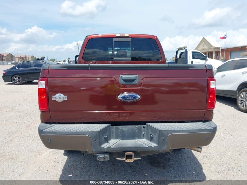 2015 Ford F-250 Lariat VIN: 1FT7W2BT8FED06472 Lot: 39734809
