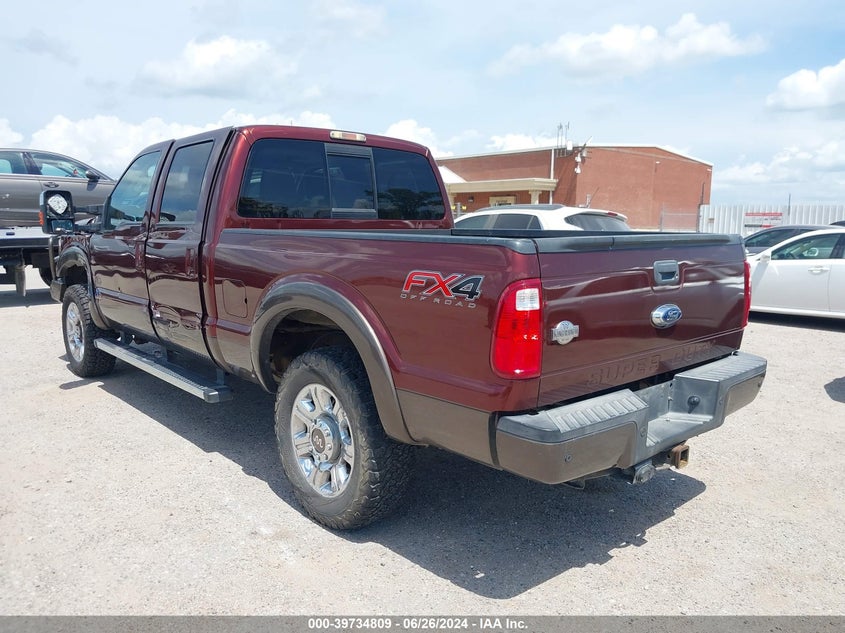 2015 Ford F-250 Lariat VIN: 1FT7W2BT8FED06472 Lot: 39734809