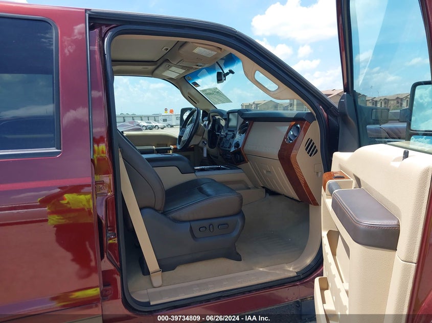 2015 Ford F-250 Lariat VIN: 1FT7W2BT8FED06472 Lot: 39734809