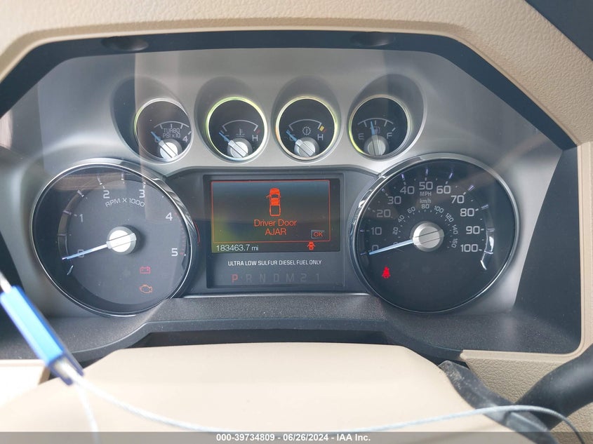 2015 Ford F-250 Lariat VIN: 1FT7W2BT8FED06472 Lot: 39734809