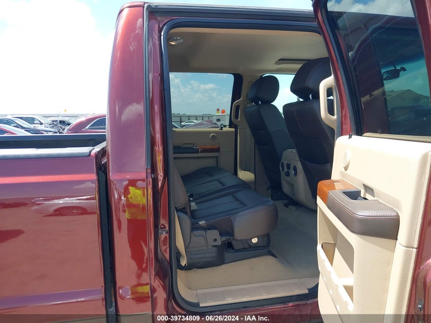 2015 Ford F-250 Lariat VIN: 1FT7W2BT8FED06472 Lot: 39734809