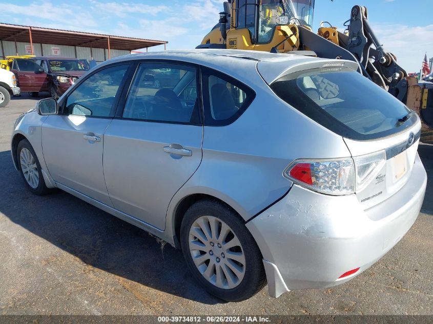 2009 Subaru Impreza 2.5I Premium VIN: JF1GH60699H805109 Lot: 39734812