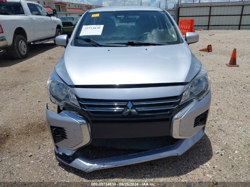 2022 Mitsubishi Mirage Es/Le VIN: ML32AUHJXNH006622 Lot: 39734830