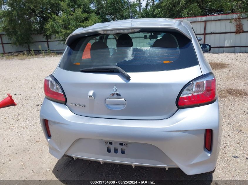 2022 Mitsubishi Mirage Es/Le VIN: ML32AUHJXNH006622 Lot: 39734830