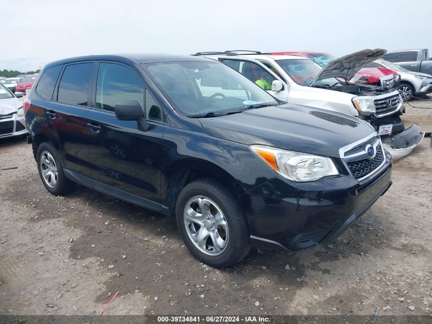 2016 Subaru Forester 2.5I VIN: JF2SJAAC9GH516276 Lot: 39734841