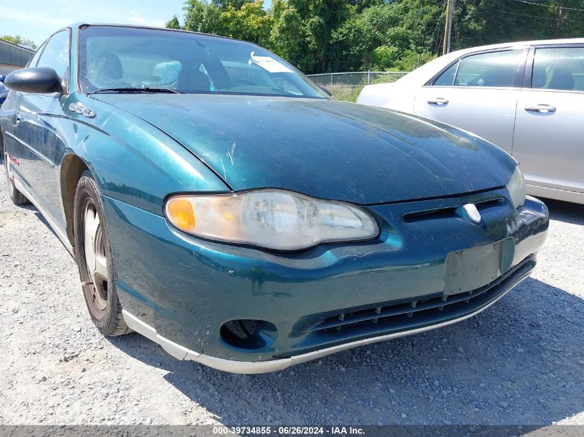 2001 Chevrolet Monte Carlo Ss VIN: 2G1WX15K419102441 Lot: 39734855