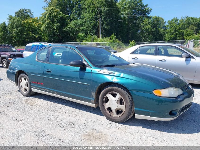 2001 Chevrolet Monte Carlo Ss VIN: 2G1WX15K419102441 Lot: 39734855