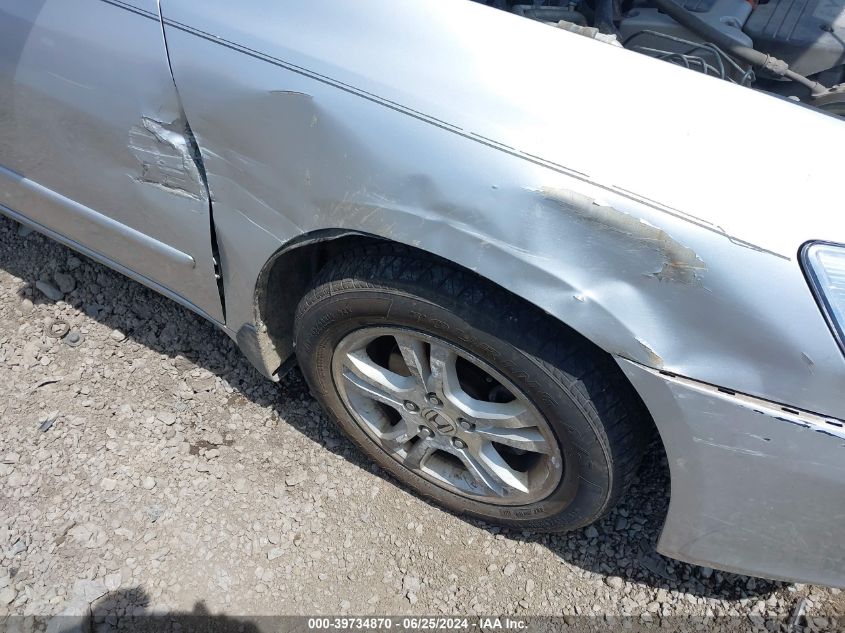 2006 Honda Accord 2.4 Se VIN: 1HGCM55336A121384 Lot: 39734870