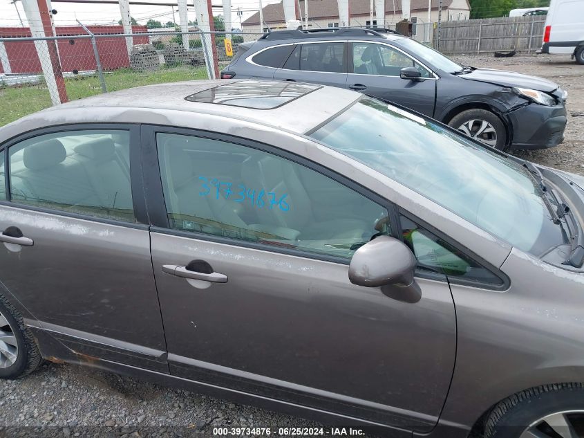 2HGFA16949H513121 | 2009 HONDA CIVIC