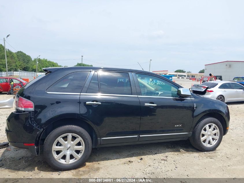 2010 Lincoln Mkx VIN: 2LMDJ6JC4ABJ28560 Lot: 39734881