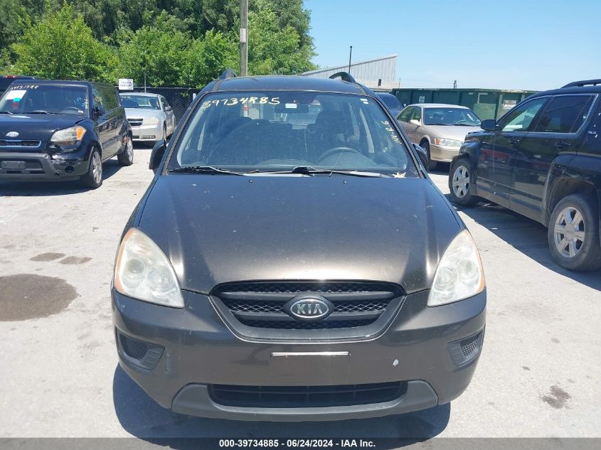 2009 Kia Rondo Lx VIN: KNAFG528497269674 Lot: 39734885