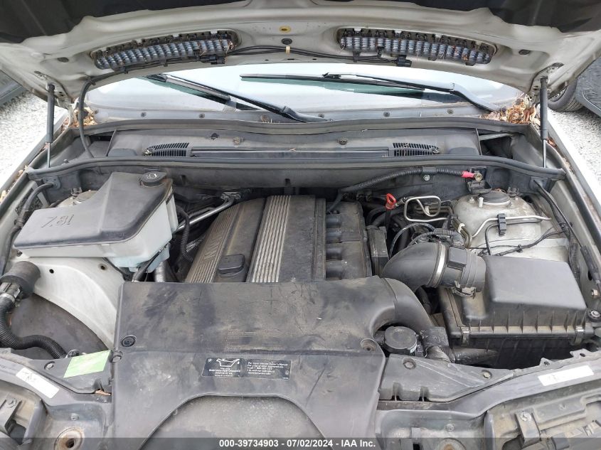 2004 BMW X5 3.0I VIN: 5UXFA13544LU41122 Lot: 39734903