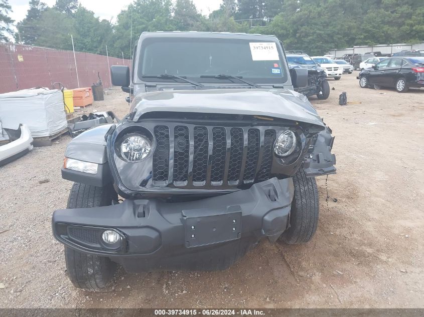 2022 Jeep Gladiator Altitude 4X4 VIN: 1C6HJTAG5NL161258 Lot: 39734915