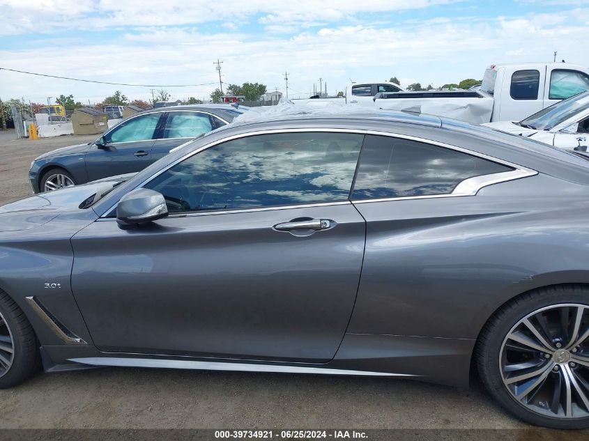 2018 Infiniti Q60 3.0T Luxe VIN: JN1EV7EK6JM343001 Lot: 39734921