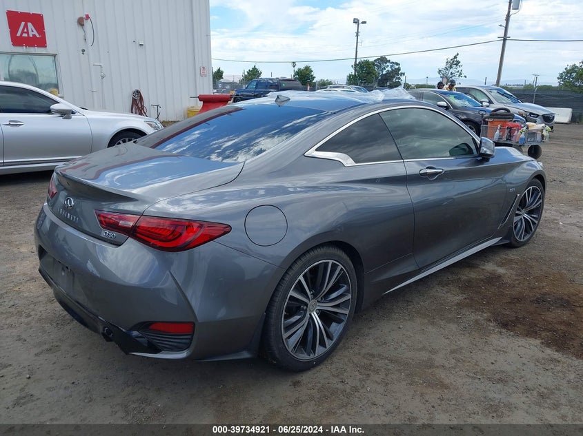 2018 Infiniti Q60 3.0T Luxe VIN: JN1EV7EK6JM343001 Lot: 39734921