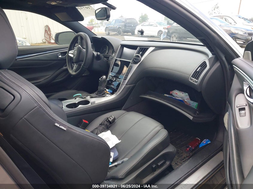 2018 Infiniti Q60 3.0T Luxe VIN: JN1EV7EK6JM343001 Lot: 39734921