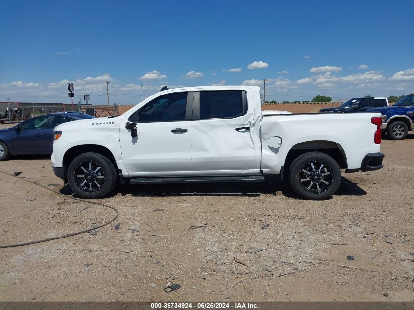 2022 Chevrolet Silverado 1500 2Wd Short Bed Wt VIN: 1GCPAAEK2NZ625692 Lot: 39734924