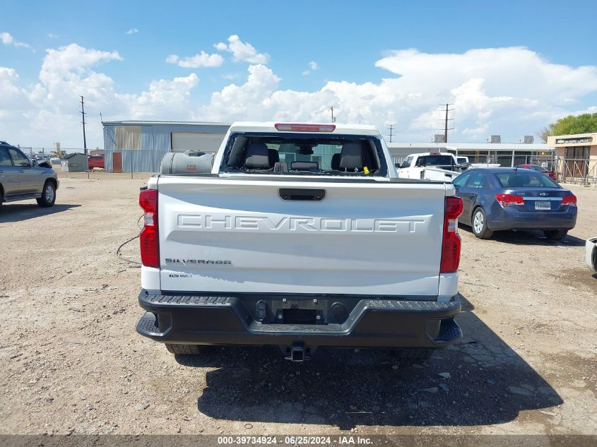 2022 Chevrolet Silverado 1500 2Wd Short Bed Wt VIN: 1GCPAAEK2NZ625692 Lot: 39734924