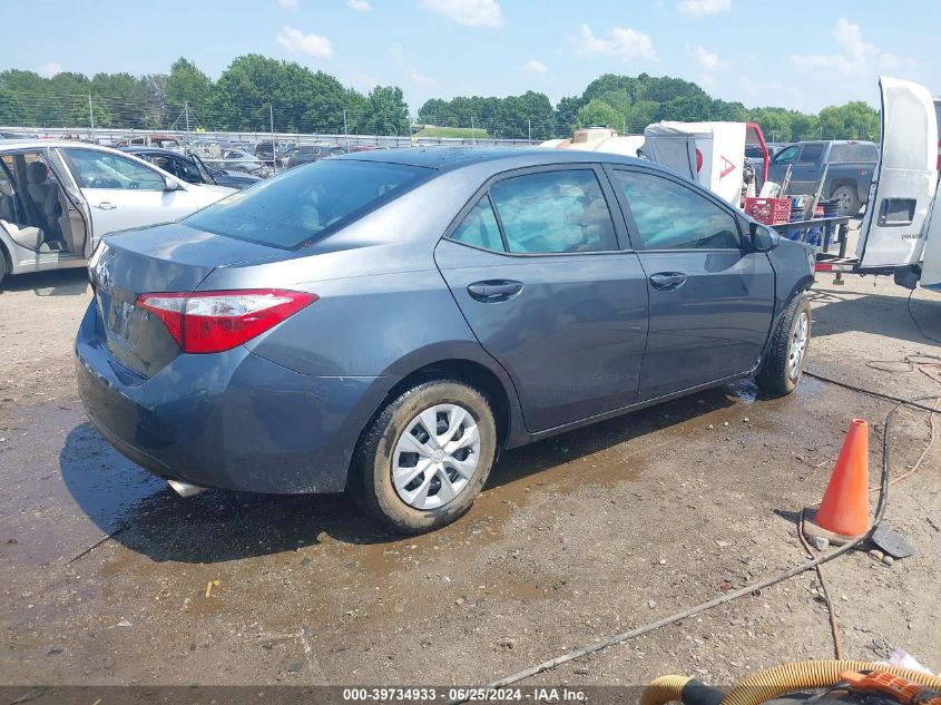 2016 TOYOTA COROLLA L - 5YFBURHE7GP454733