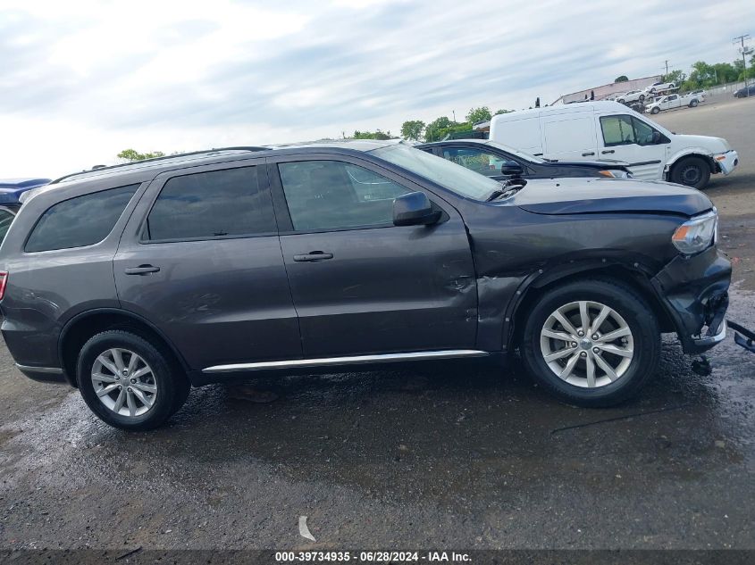 2014 Dodge Durango Sxt VIN: 1C4RDJAG0EC971633 Lot: 39734935