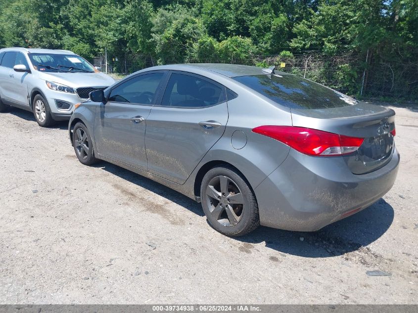 5NPDH4AE9DH302276 | 2013 HYUNDAI ELANTRA