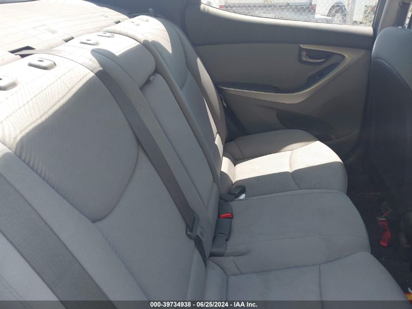 2013 Hyundai Elantra Gls VIN: 5NPDH4AE9DH302276 Lot: 39734938