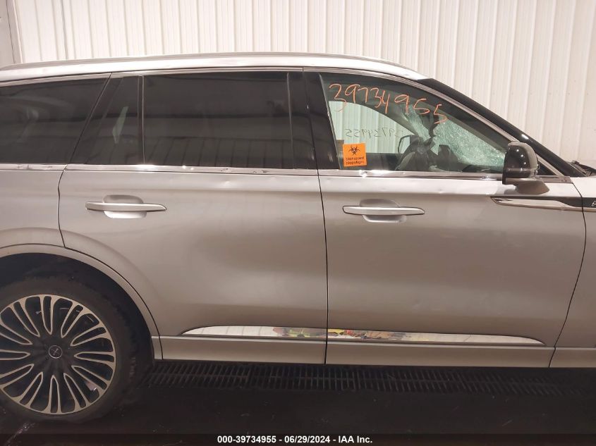 2023 Lincoln Aviator Black Label VIN: 5LM5J9XC9PGL21522 Lot: 39734955