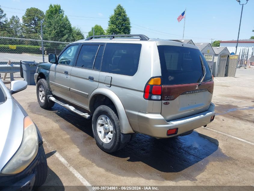 2003 Mitsubishi Montero Sport Xls VIN: JA4LS31R73J038842 Lot: 39734961