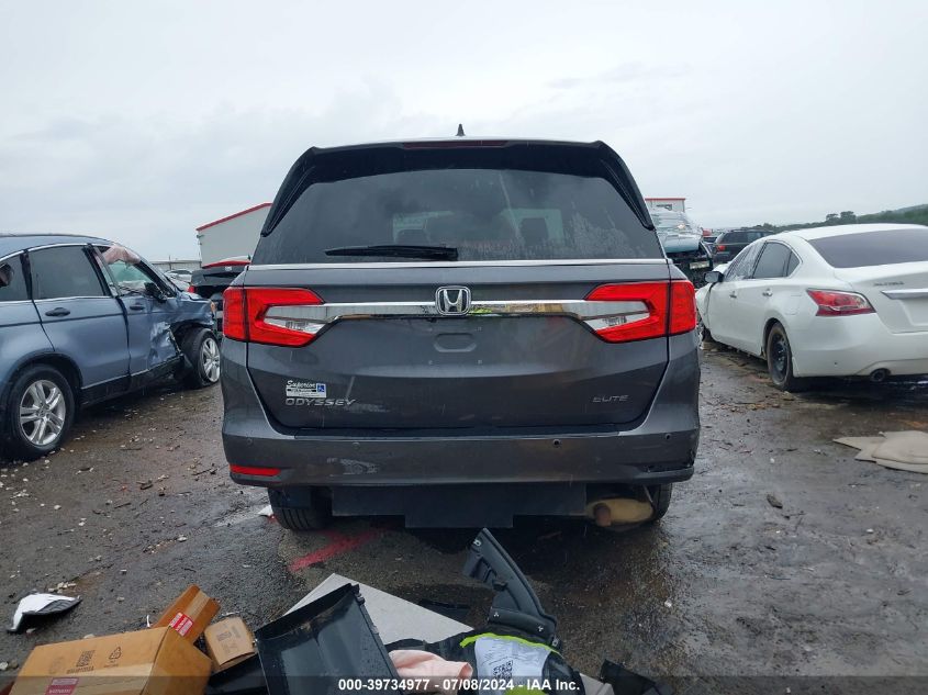 2020 Honda Odyssey Elite VIN: 5FNRL6H96LB059967 Lot: 39734977