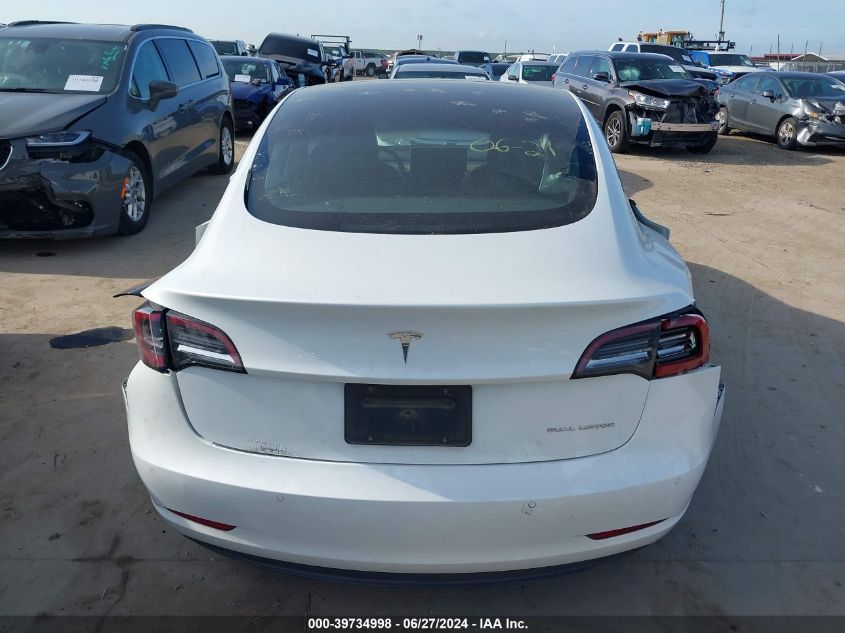 2021 Tesla Model 3 VIN: 5YJ3E1EB3MF849402 Lot: 39734998