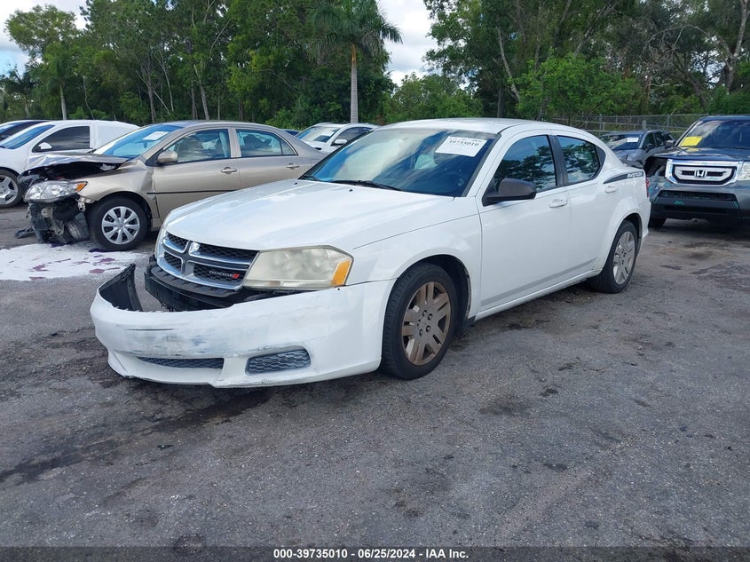 2012 Dodge Avenger Se VIN: 1C3CDZAB0CN270234 Lot: 39735010