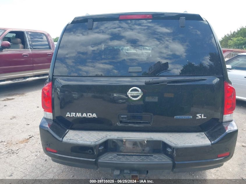 2011 Nissan Armada Sv/Sl/Platinum VIN: 5N1BA0NCXBN600471 Lot: 39735025